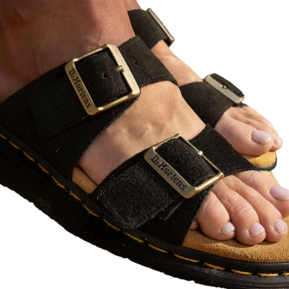 Dr. Martens Josef Slide Black כפכפי יוניסקס