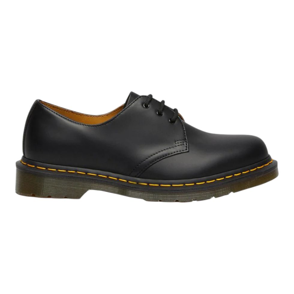 Dr. Martens 3 Eye Gibson Smooth Black נעלי יוניסקס