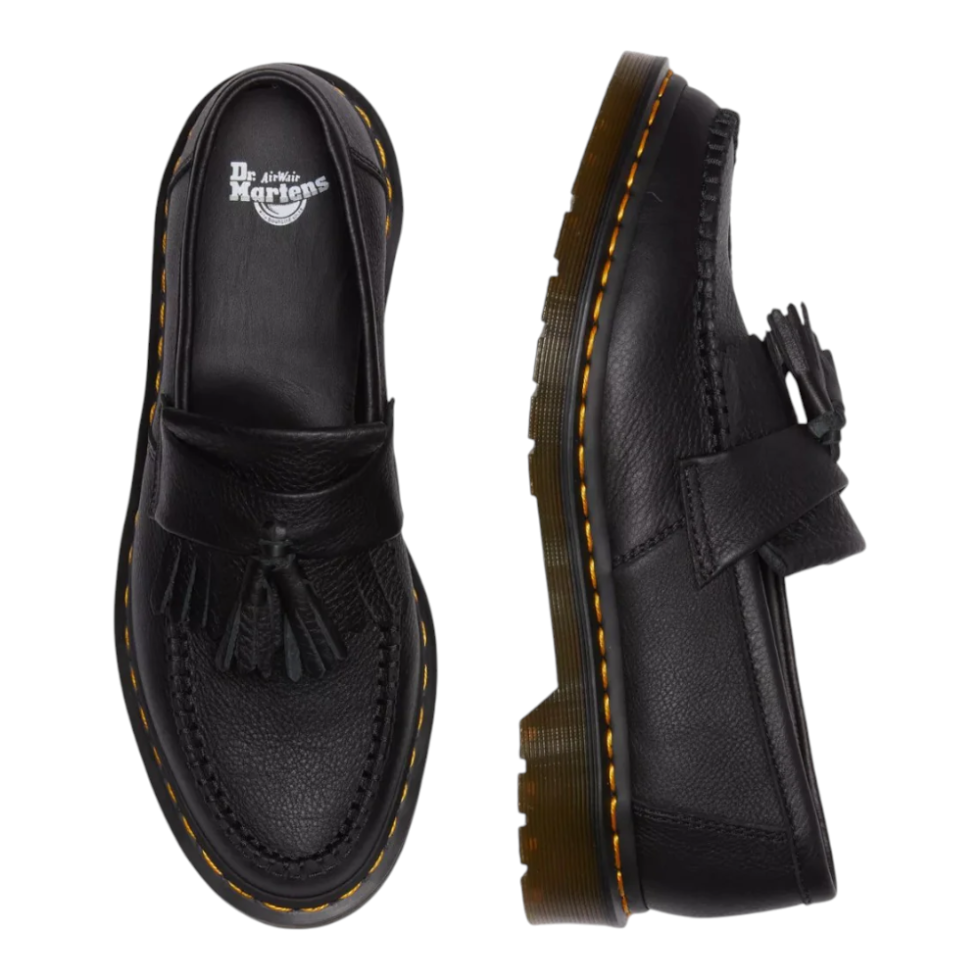 Dr. Martens Adrian Black נעלי לופר עם ציצית