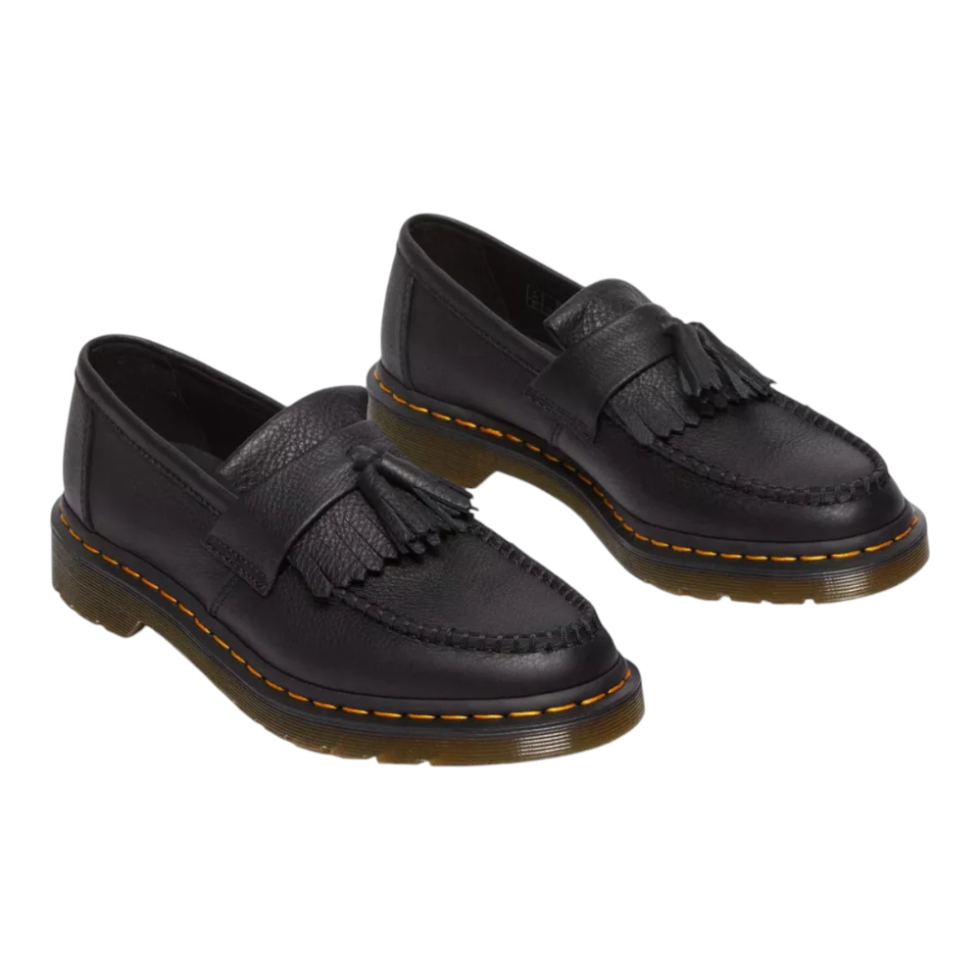 Dr. Martens Adrian Black נעלי לופר עם ציצית