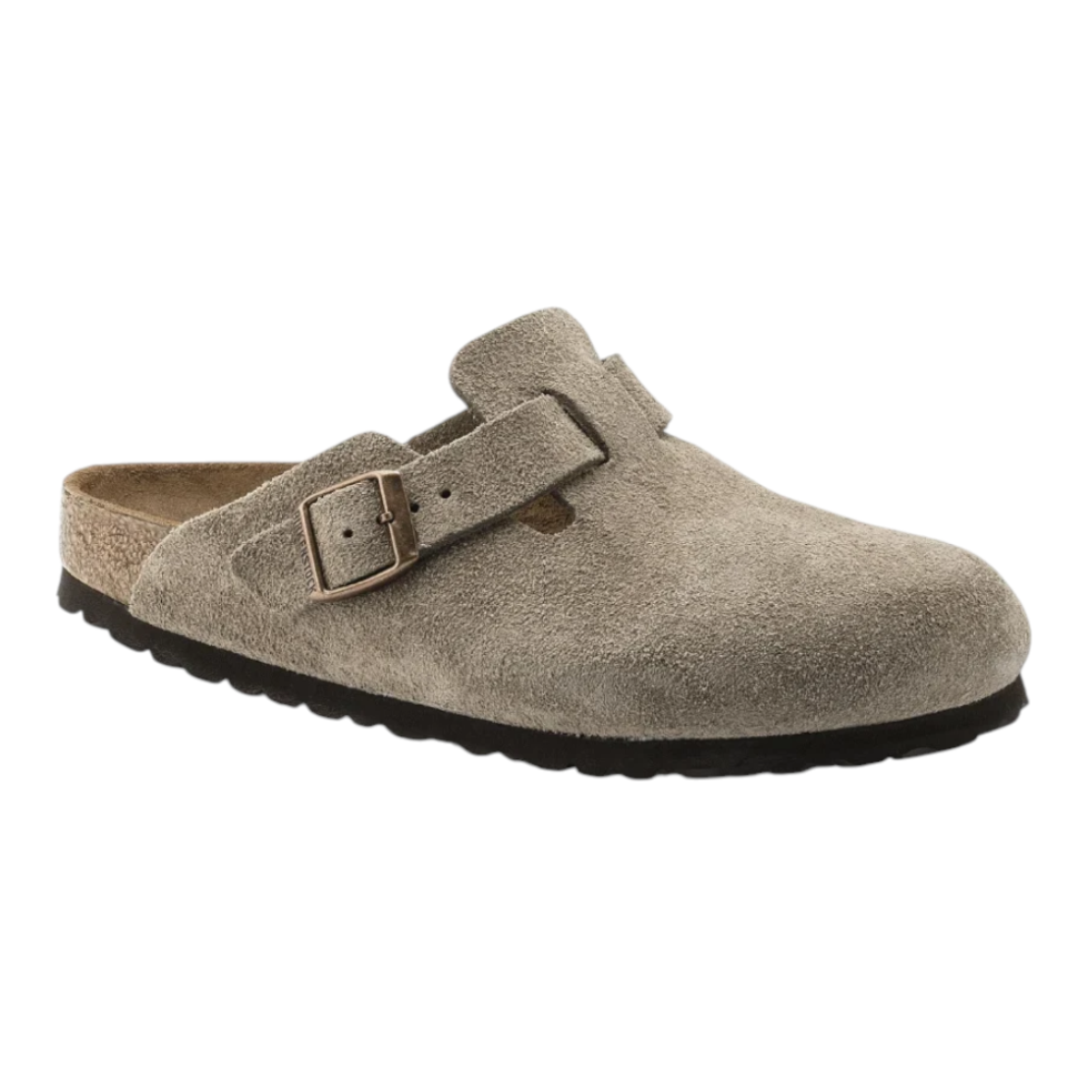 כפכפי Birkenstock Boston Taupe – נוחות קלאסית לגברים ולנשים