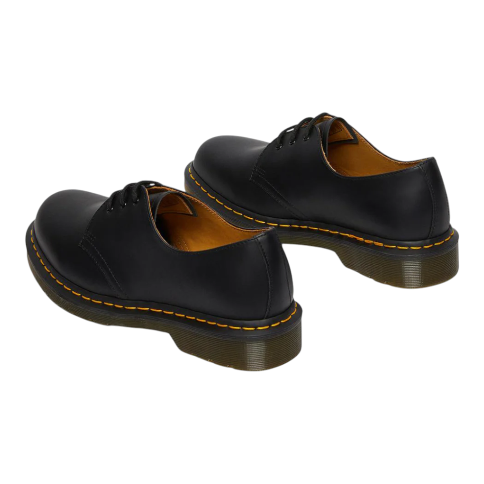 Dr. Martens 3 Eye Gibson Smooth Black נעלי יוניסקס