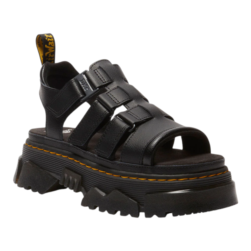 Сандалии Dr. Martens Mattison 3S, черные, женские.