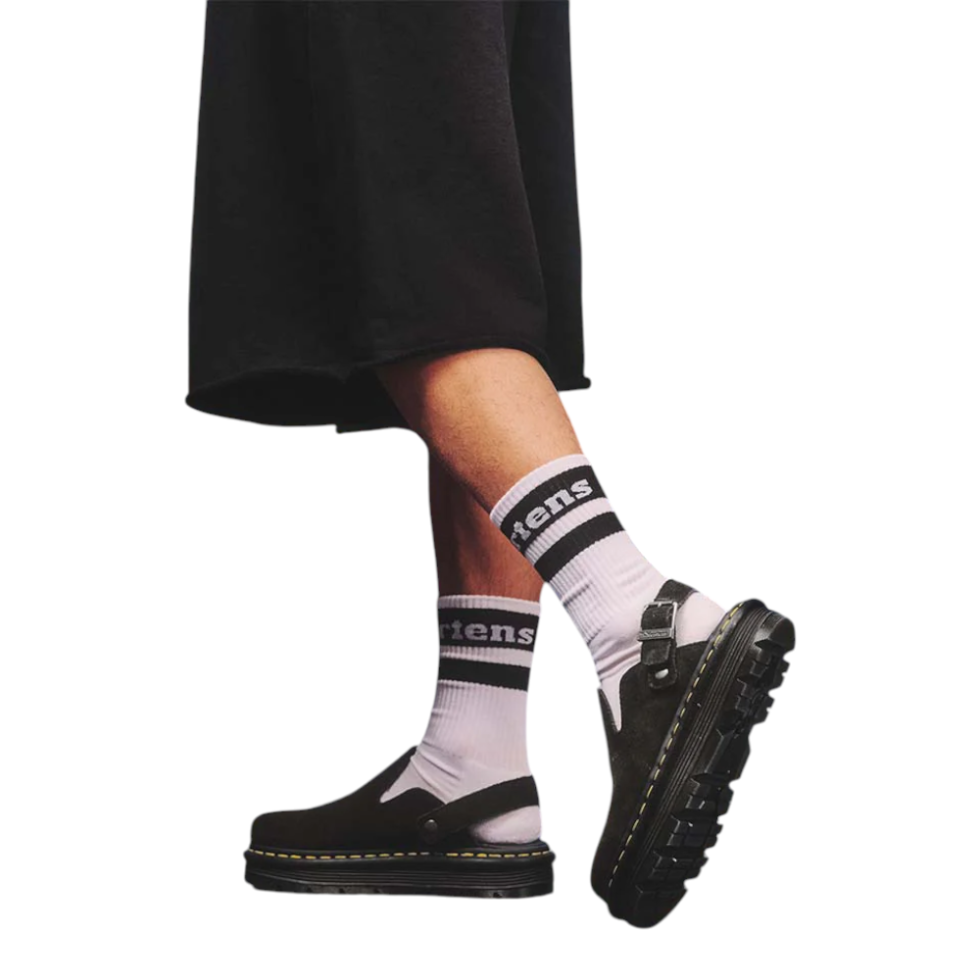 Dr. Martens ZebZag Mule Black כפכפי יוניסקס