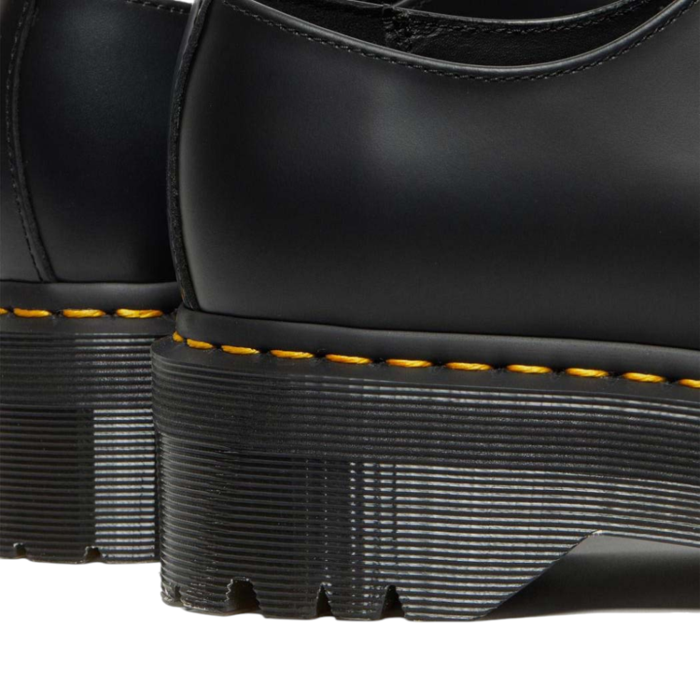 Dr. Martens 1461 Quad 3 Eye Shoe Polished Smooth Black נעלי יוניסקס