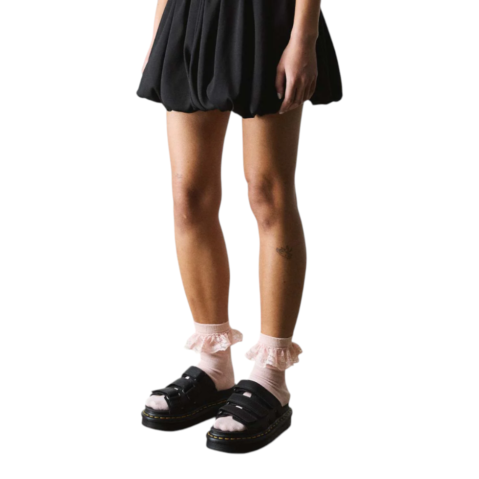 Dr. Martens Raine Slide Black כפכפי נשים