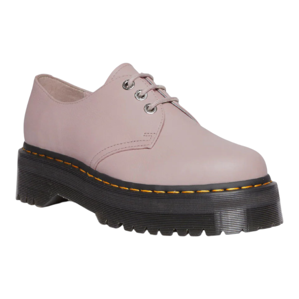Dr. Martens 1461 Quad 3 Eye Shoe Polished Smooth Black נעלי יוניסקס