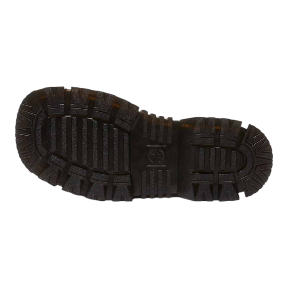 Dr. Martens סנדלי פלטפורמה שחורים לנשים – שלוש רצועות