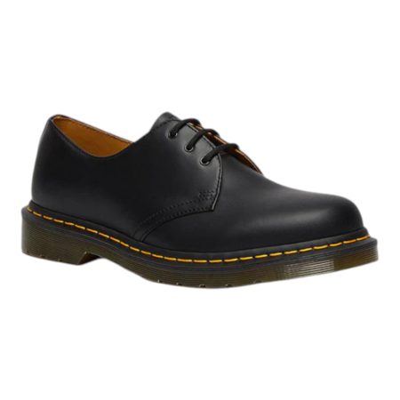 Dr. Martens 3 Eye Gibson Smooth Black נעלי יוניסקס