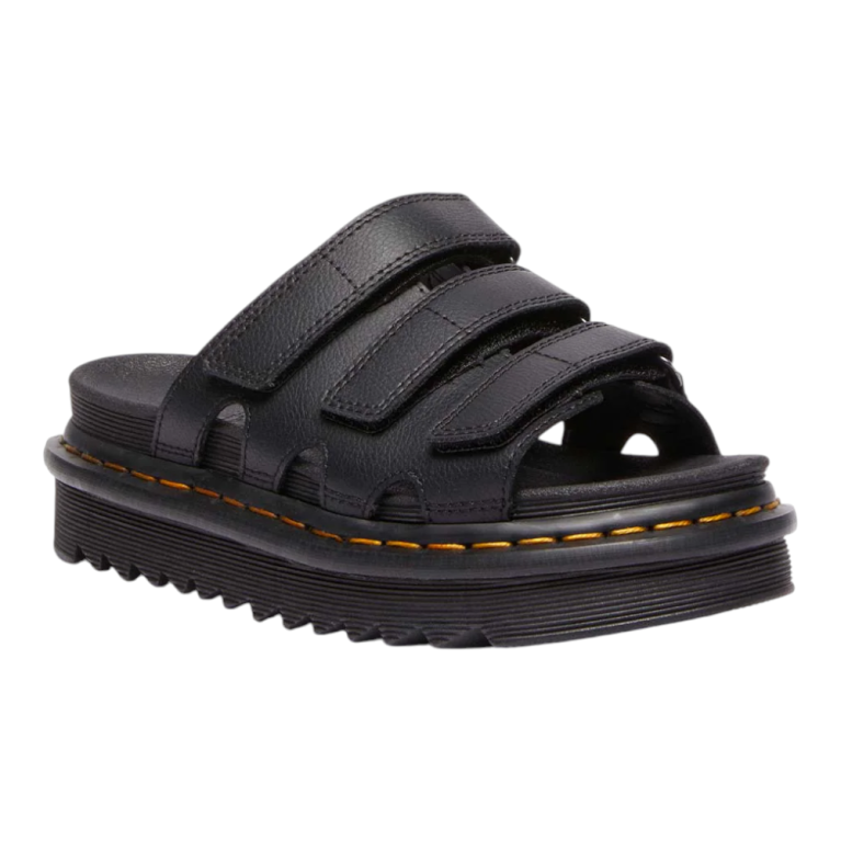 Dr. Martens Raine Slide Black כפכפי נשים