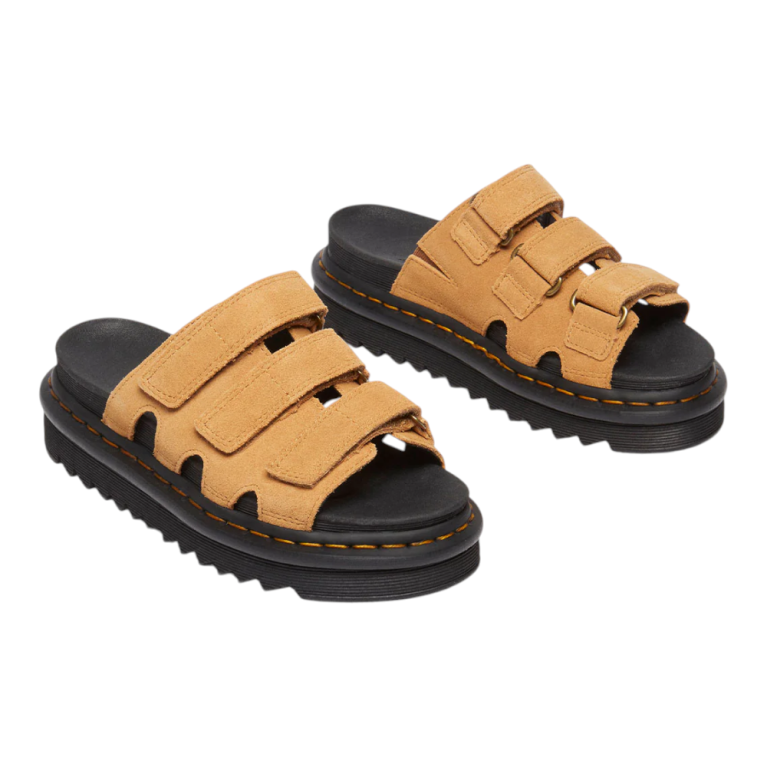 Dr. Martens Raine Slide Tan VT כפכפי נשים